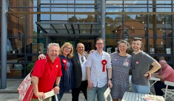 Farnham and Bordon Labour canvassing volunteers